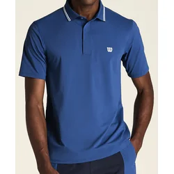 Moška majica Wilson M Challengers Technical Polo Blue L