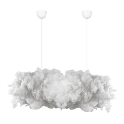 Opviq Luster Serene White Oblak, 90x45cm, Beli