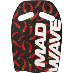 Mad wave ergo kickboard printed črna/rdeča