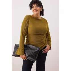 Trendyol Curve Ženska bluza TBBAW26AF00067, Zelena