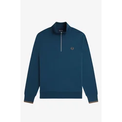 FRED PERRY HALF ZIP DUKS FNAVY
