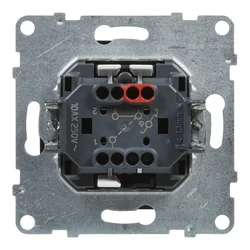 LEGRAND Stopniščno stikalo - 10 AX - 250 V~ - avtomatski priključki, ČRNO SUNO
