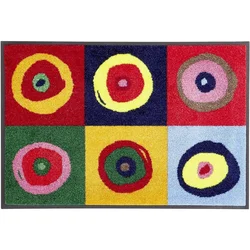 wash+dry PREDPRAŽNIK Sergej 50/75 cm potiskano večbarvno