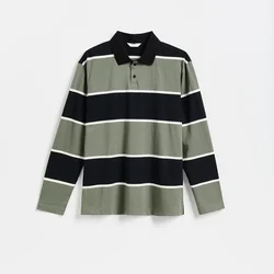 Reserved - Pamučna polo majica comfort fit