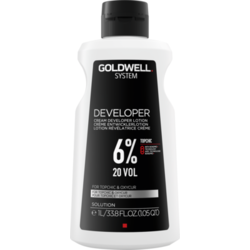 Goldwell System Cream Developer Lotion 6% 20 Vol. njegujuća emulzija za sve tipove kose 1000 ml