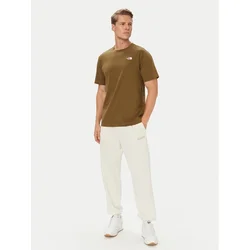 The North Face Majica Evolution Simple Dome NF0A8CZ2 Zelena Regular Fit