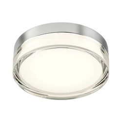 Redo 01-3725 - LED plafonsko svetlo FRISBI LED/8W/230V IP44 hrom