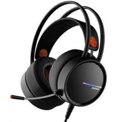 Canyon Gaming slušalke Interceptor GH-8A, LED, PC/PS4/Xbox one, globoki basi, 2m kabel, USB+2x3,5F TRS jack + razdelilnik