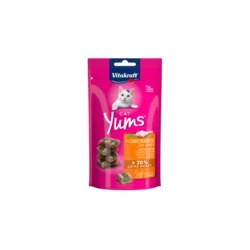 VITAKRAFT Poslastica za mačke Cat Yums+ piletina i mačja trava 40g