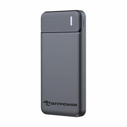 Power bank BeePower BP-10 - prenosna baterija z dvema USB izhodoma - 10000 mAh - črn