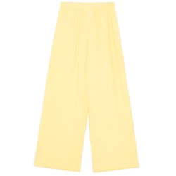 Cropp - Pantalone wide leg - svetlo žuta