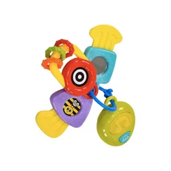 INFUNBABY Igračka za bebe 1st teething keys šarena