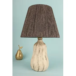 Opviq Stona lampa YL676, 25x20x40 cm, IP20, Braon-krem