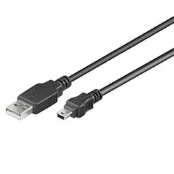 PremiumCord Kabel USB 2.0, A-B mini, 5-pinski, 20 cm