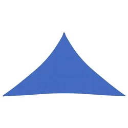 Jedro za zaštitu od sunca 160 g/m2 plavo 3,5 x 3,5 x 4,9 m HDPE