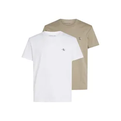 Bombažna kratka majica Calvin Klein Jeans 2-pack