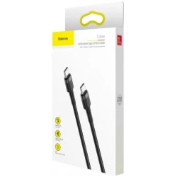 Baseus podatkovni kabel Quick Charge Type C 60W 2m - črn