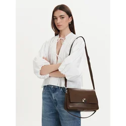 Tory Burch Ročna torba Charlie 183316 Rjava