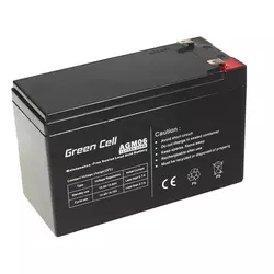 Green Cell AGM Baterija 12V 9Ah (AGM06)