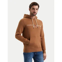 Tommy Hilfiger Jopa Logo MW0MW11599 Rjava Regular Fit