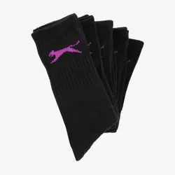 CARAPE SLAZ 5PK CREW SOCK LD00 W