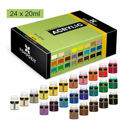 Set akrilnih barv Kompozit STANDART 24 x 20 ml