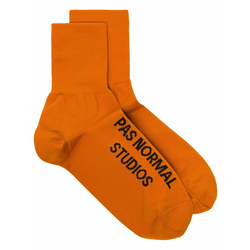 Pas Normal Studios - control logo socks - men - Orange