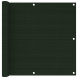 Balkonski zastor tamnozeleni 90 x 400 cm HDPE