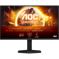 AOC Gaming monitor 24.5 25G4SXU FHD 1920x1080 Fast IPS 310 Hz