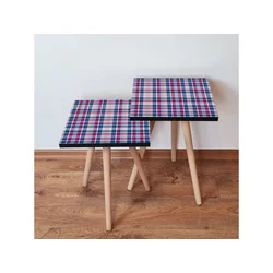 Hanah Home Sklapajući Stočić 2 Komada 2SHP368 - Navy Plavo
