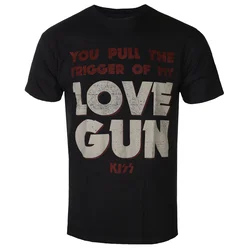 Metal majica moška Kiss - Pull The Trigger - ROCK DADDY - KISSTS02MB