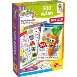 Lisciani LISCIANI CAROTINA 500 VPRAŠANJ ŽIVALI