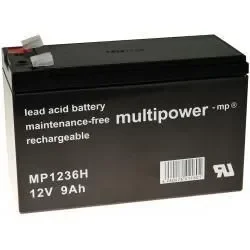 POWERY Svinčev Akumulator MP1236H/APC RBC 17 - Powery