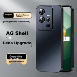 Shangsu Maska za mobilni telefon iQOO 11 / iQOO 11S, Crna