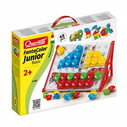 slomart Quercetti Fantacolor Junior Basic - Mozaik s 48 velikih čepkov