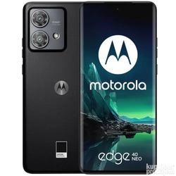 MOTOROLA obnovljen pametni telefon Edge 40 8GB/256GB, Eclipse Black