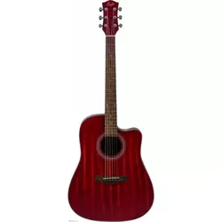 Akustična Gitara Flight Guitars D-155C RD Red