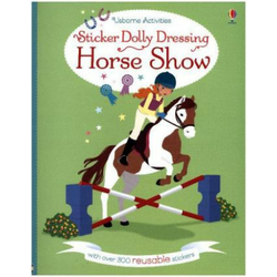 Sticker Dolly Dressing Horse Show