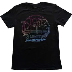 Tom Petty & The Heartbreakers Circle Logo Black XL Majica