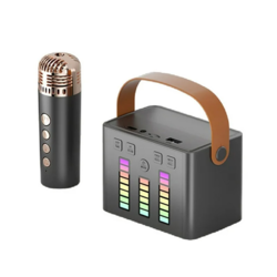 Bluetooth zvucnik karaoke set sa mikrofonom Q-2 crni