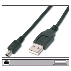 Kabl USB A-B mini 4