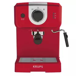KRUPS kavni aparat XP320530 Opio, rdeč