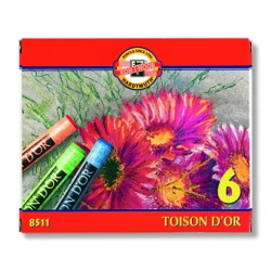 Suve pastele TOISON D OR -  6 kom (suve pastele KOH-I-NOR)