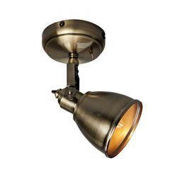 Markslöjd 104048 - Zidno svetlo FJÄLLBACKA 1xE14/40W/230V mesing