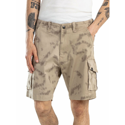 REELL City Cargo ST moške kratke hlače script camo sand