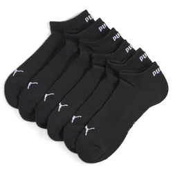 Puma Cushioned Sneaker Socks Unisex (3-pack), Black, Size 39-42, Clothing