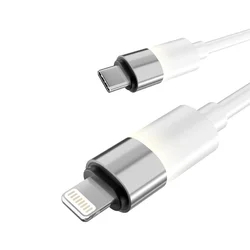 Kabl AVAX CB315 Glowy / USB-C to Lightning / 27W / 2 m / White
