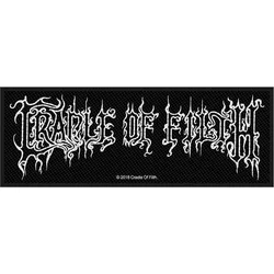 Cradle Of Filth Logo Našitek za šivanje 100 x 50 mm