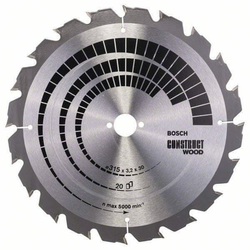 BOSCH List kružne testere Construct Wood 315 x 30 x 3.2 mm. 20 2608640691