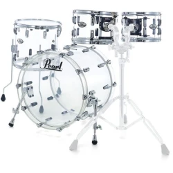 Set bobnov Crystal Beat Studio Clear Pearl